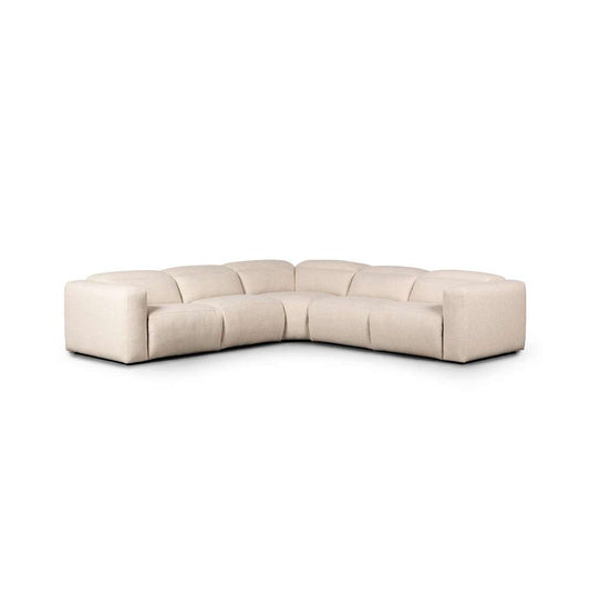 Four Hands - Radley Power Recliner 5-Piece Sectional - Antigo Natural - 238971-002 veiw 1