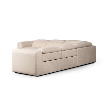 Four Hands - Radley Power Recliner 5-Piece Sectional - Antigo Natural - 238971-002 veiw 5