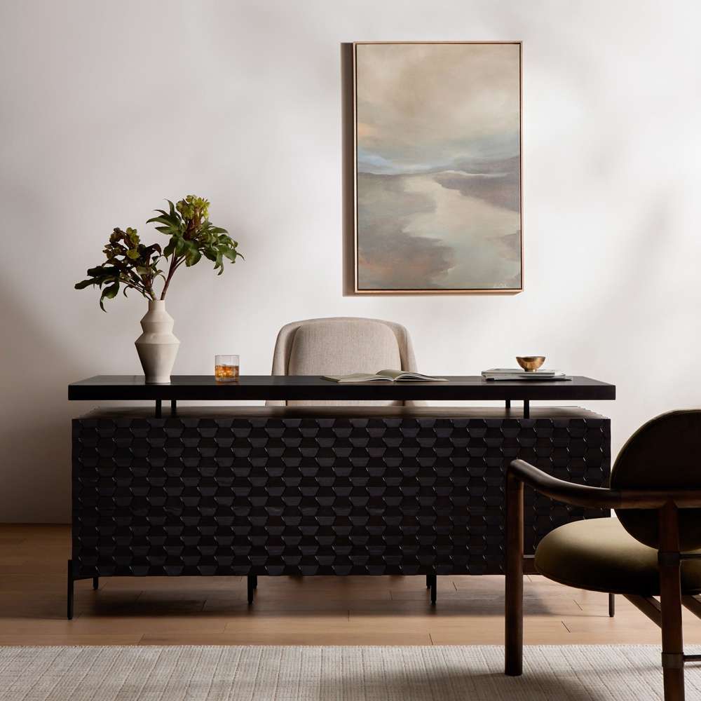 Four Hands - Raffael Desk - Gunmetal - 101365-006 veiw 5