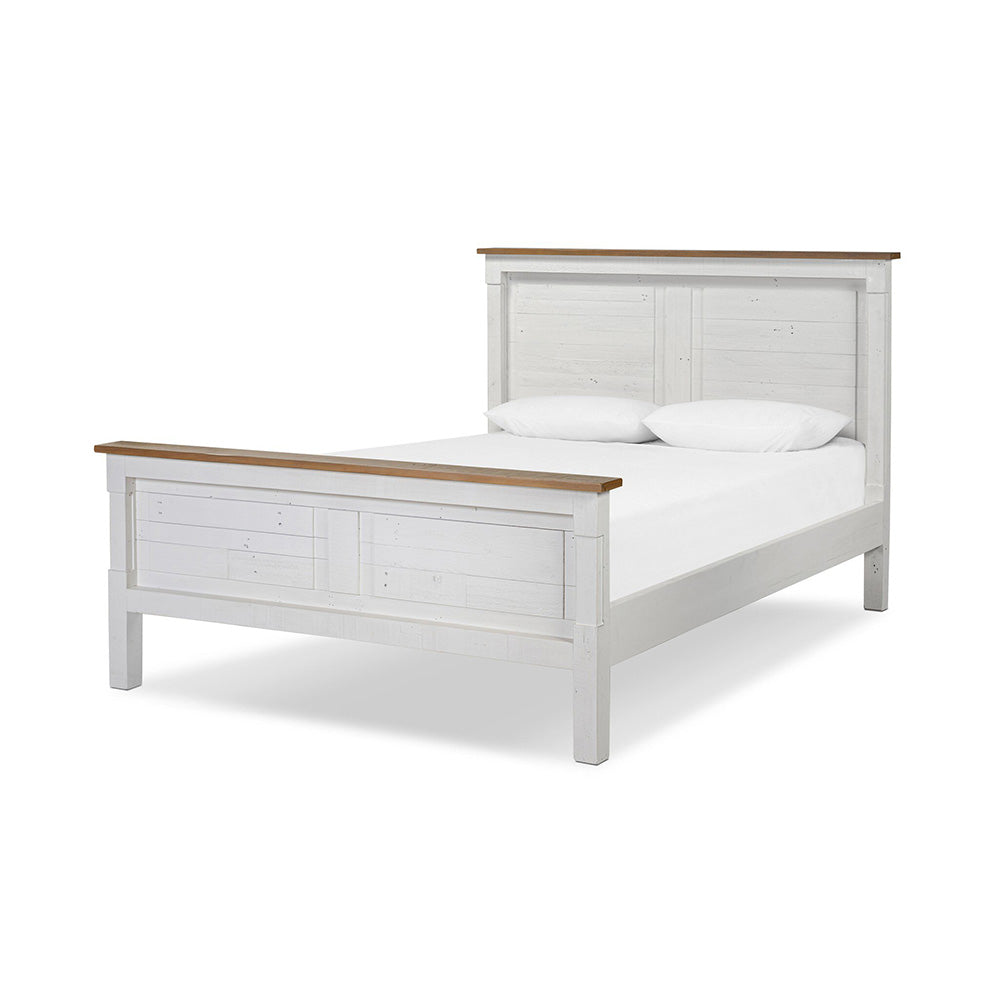 Four Hands - Reclaimed - Cintra Bed - Limestone White - 107828-006_CLOSEOUT view 1