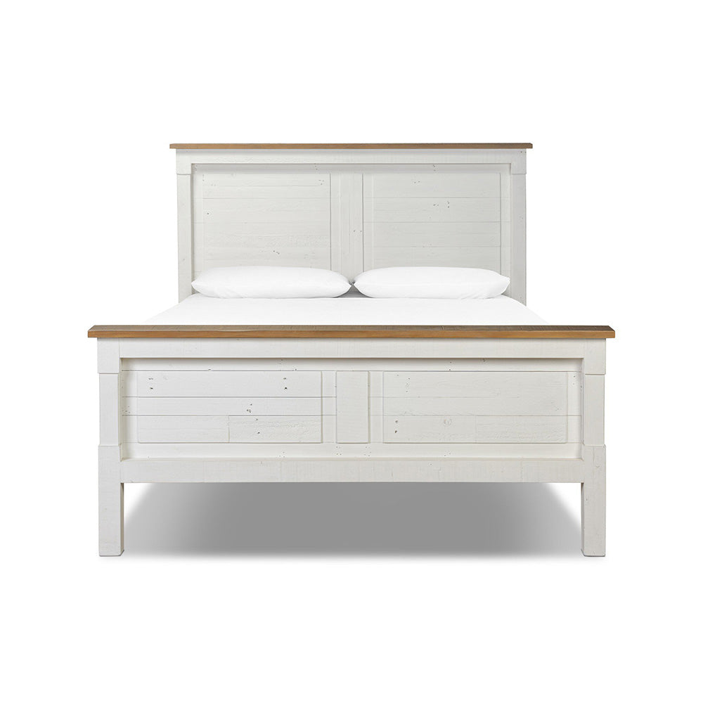 Four Hands - Reclaimed - Cintra Bed - Limestone White - 107828-006_CLOSEOUT view 2