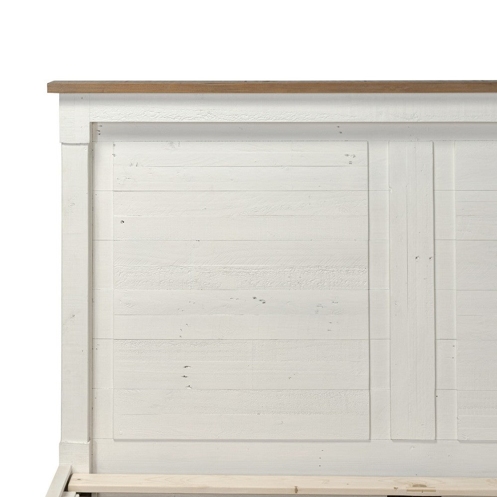 Four Hands - Reclaimed - Cintra Bed - Limestone White - 107828-006_CLOSEOUT view 6