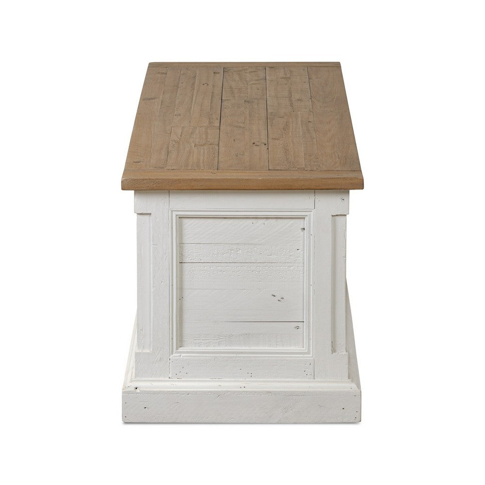 Four Hands - Reclaimed - Cintra Blanket Chest - Limestone White - 107819-006_CLOSEOUT view 3