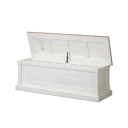 Four Hands - Reclaimed - Cintra Blanket Chest - Limestone White - 107819-006_CLOSEOUT view 4
