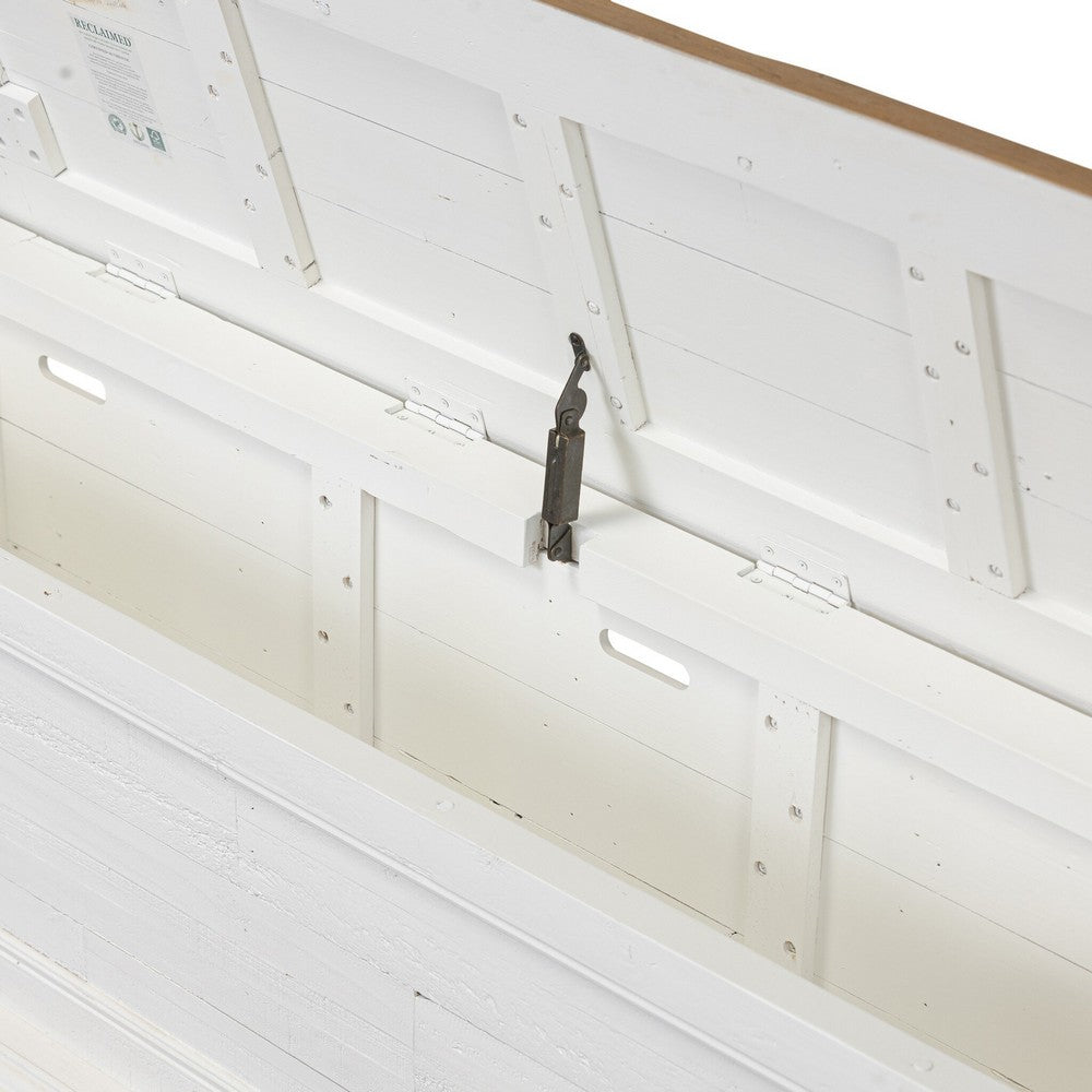 Four Hands - Reclaimed - Cintra Blanket Chest - Limestone White - 107819-006_CLOSEOUT view 9