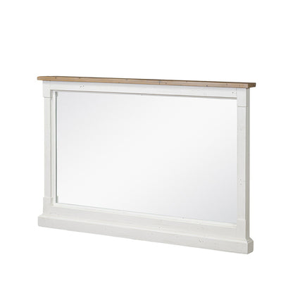 Four Hands - Reclaimed - Cintra Large Mirror - Limestone White - 107807-005_CLOSEOUT view 1