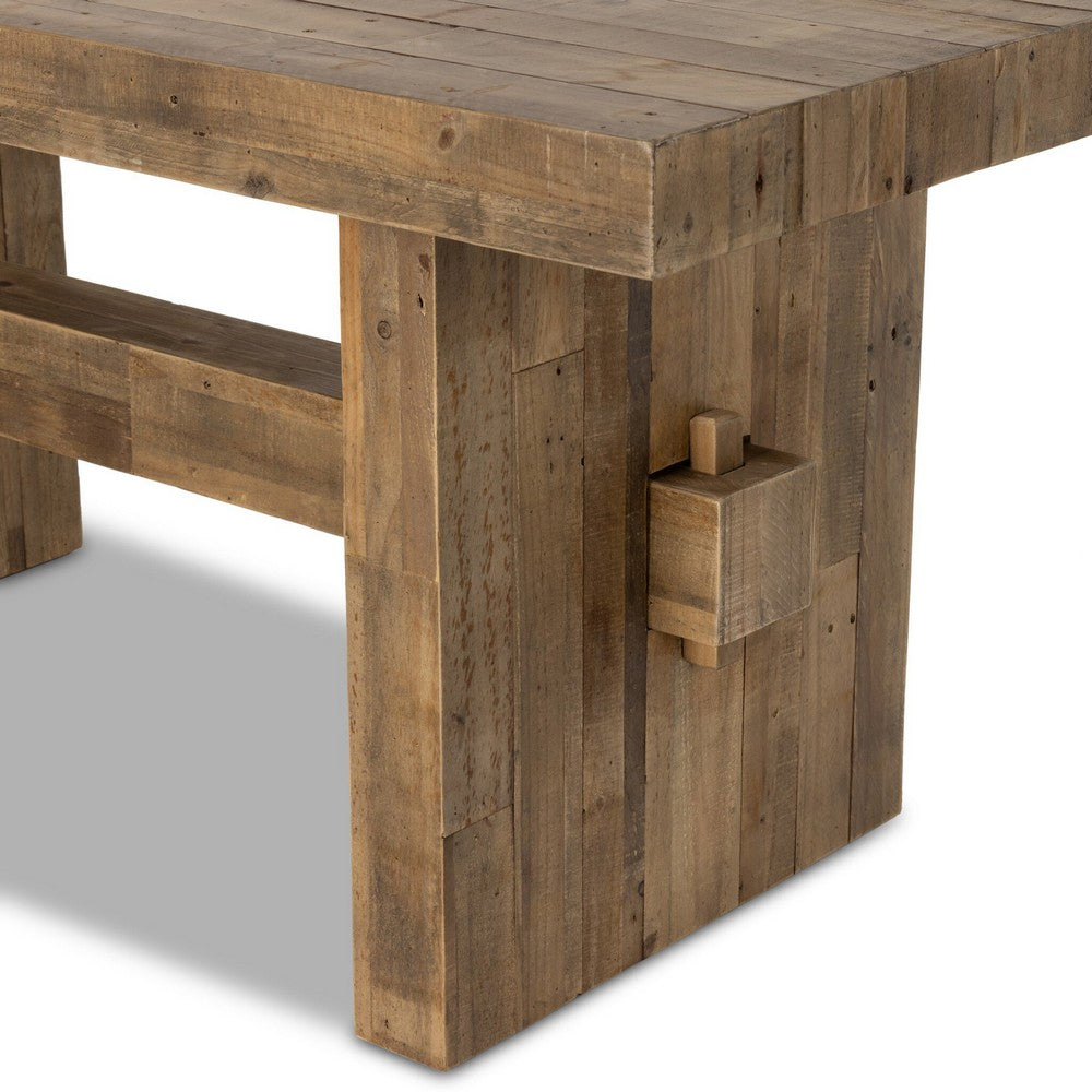 Four Hands - Reclaimed - Reclaimed 72" Dining Table - Rustic Natural/MK2 - VFH-035_CLOSEOUT view 4