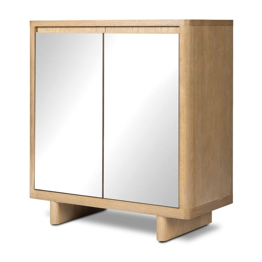 Four Hands - Reneen Bar Cabinet - Blonde Oak - 249463-002 view 2