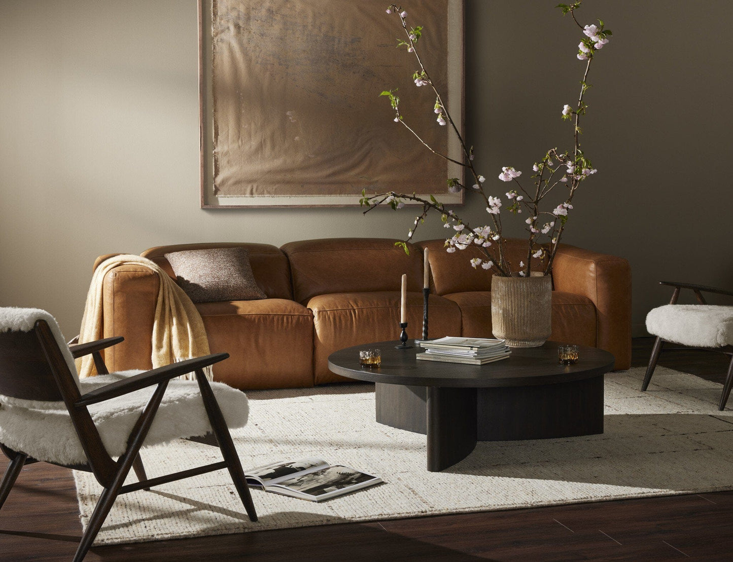 Four Hands - Resting In Pastures No. 1 by Tyler Guinn - Rustic 2.5 Walnut - 240179-001 view 6