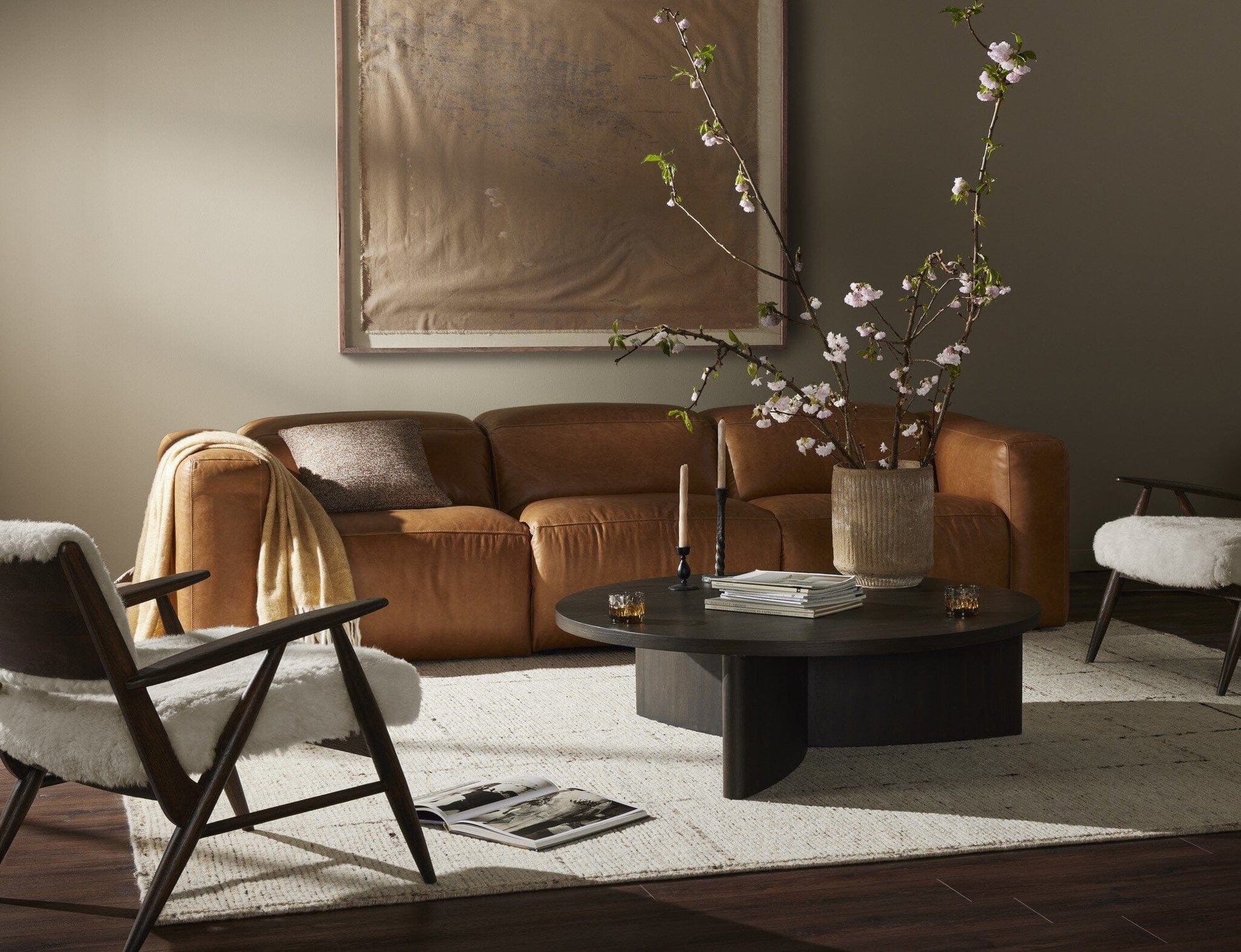 Four Hands - Resting In Pastures No. 1 by Tyler Guinn - Rustic 2.5 Walnut - 240179-001 view 6
