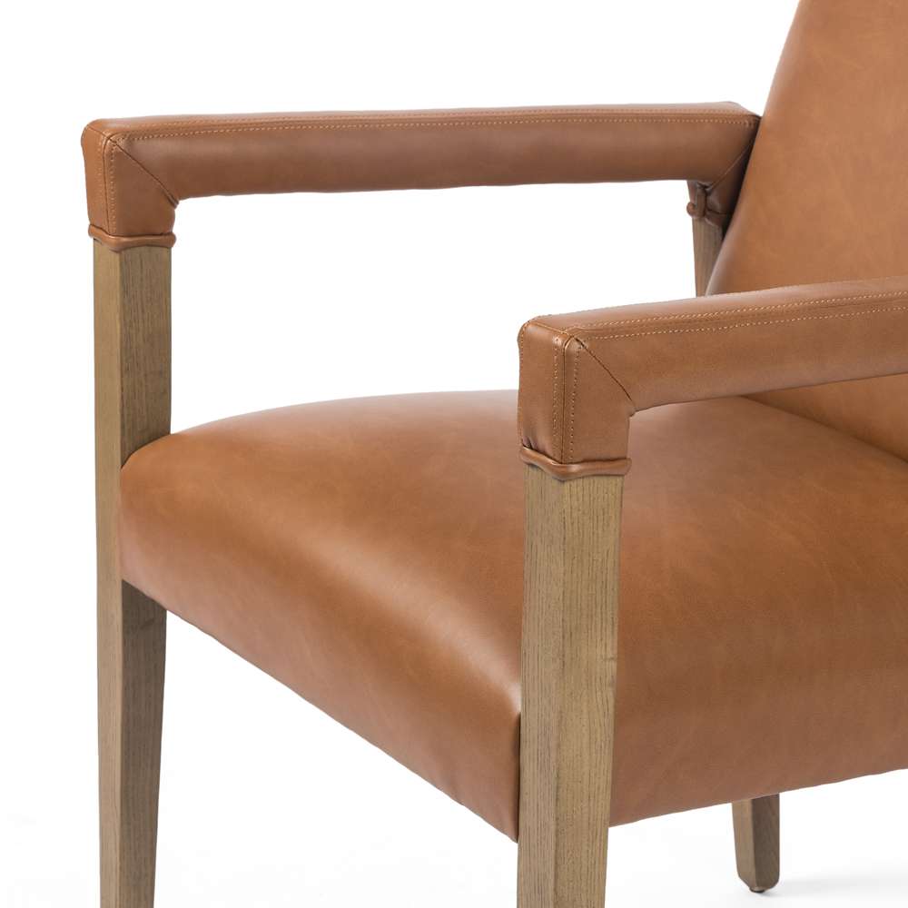 Four Hands - Reuben Dining Chair - Sierra Butterscotch - 105591-006 veiw 4