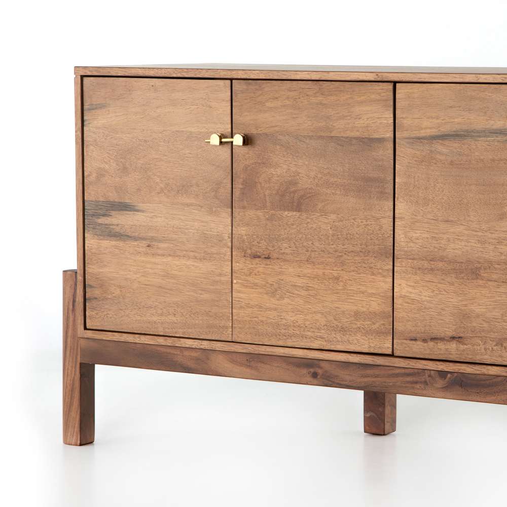 Four Hands - Reza Media Console - Smoked Honey - 108962-001 veiw 4