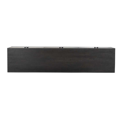 Four Hands - Reza Media Console - Worn Black Parawood - 108962-003 veiw 6