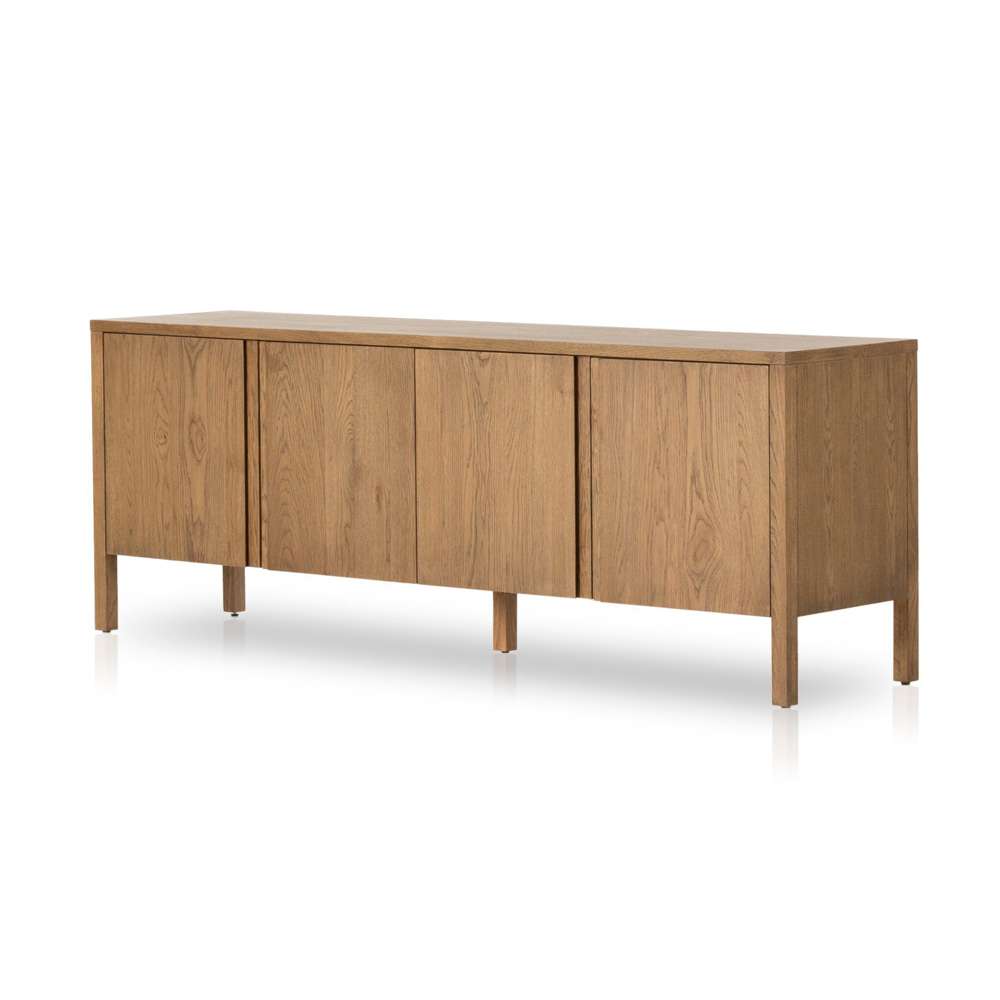 Four Hands - Riggs Media Console - Amber Oak - 232365-001 veiw 1