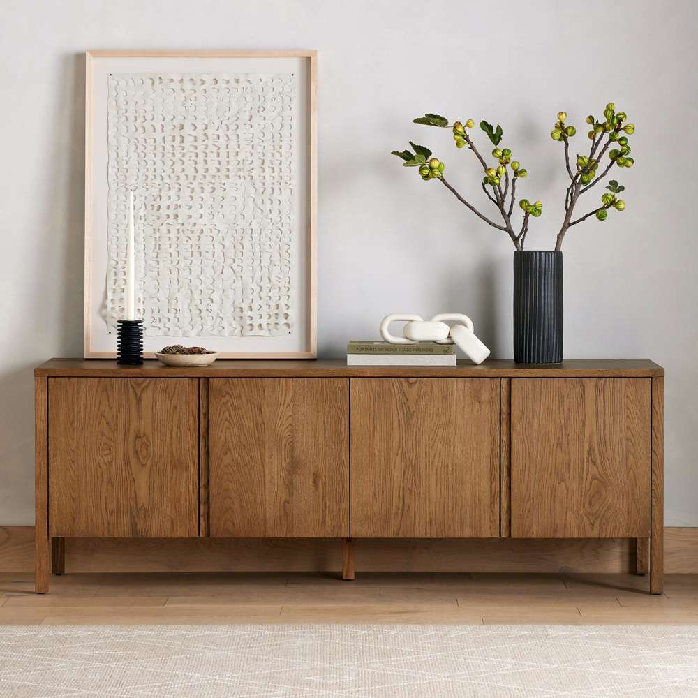 Four Hands - Riggs Media Console - Amber Oak - 232365-001 veiw 4