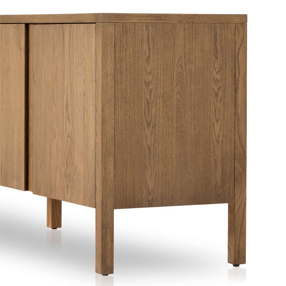 Four Hands - Riggs Media Console - Amber Oak - 232365-001 veiw 8