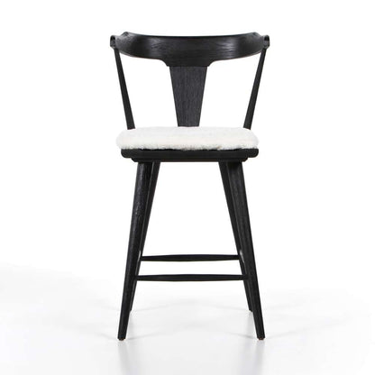 Four Hands - Ripley Counter Stool W Cushion - Black Oak - 228281-016 veiw 3