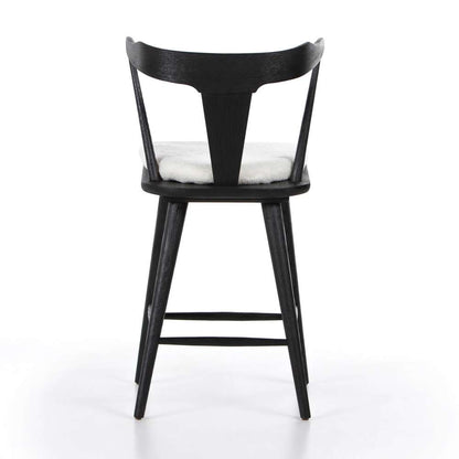 Four Hands - Ripley Counter Stool W Cushion - Black Oak - 228281-016 veiw 6