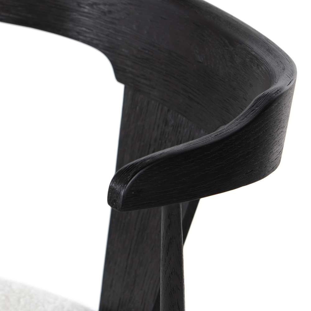 Four Hands - Ripley Counter Stool W Cushion - Black Oak - 228281-016 veiw 8