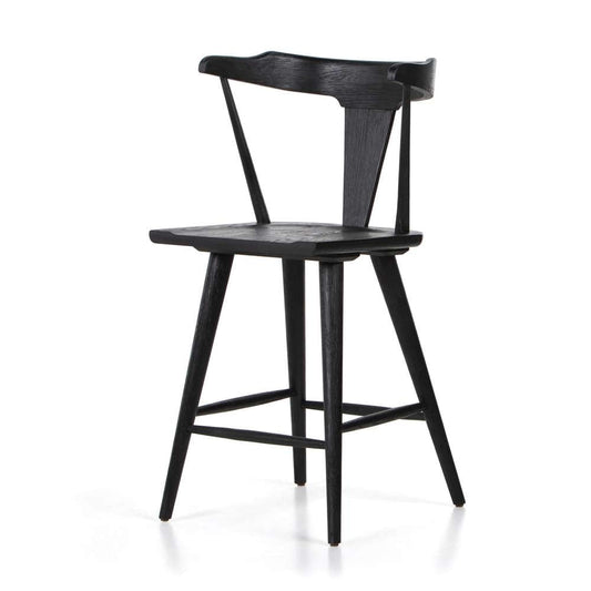 Four Hands - Ripley Stool - Black Oak - Counter - 223115-049 veiw 1