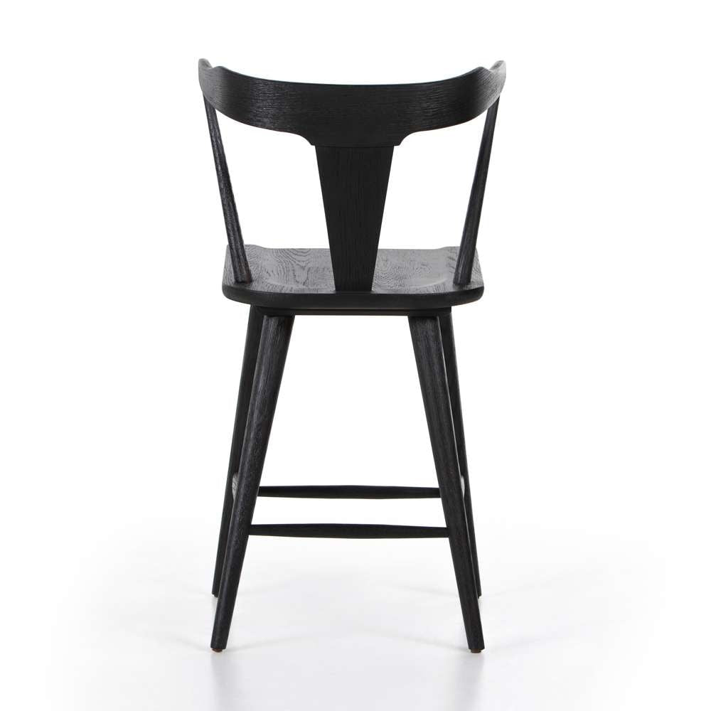 Four Hands - Ripley Stool - Black Oak - Counter - 223115-049 veiw 2