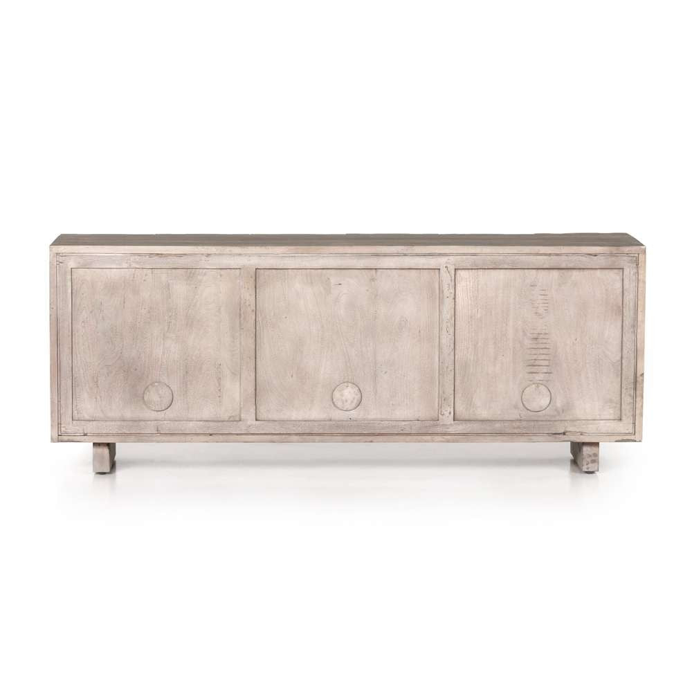 Four Hands - Rivka Media Console - Aged Grey - 226056-001 veiw 2