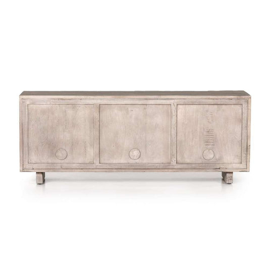 Four Hands - Rivka Media Console - Aged Grey - 226056-001 veiw 2