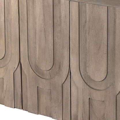Four Hands - Rivka Media Console - Aged Grey - 226056-001 veiw 5