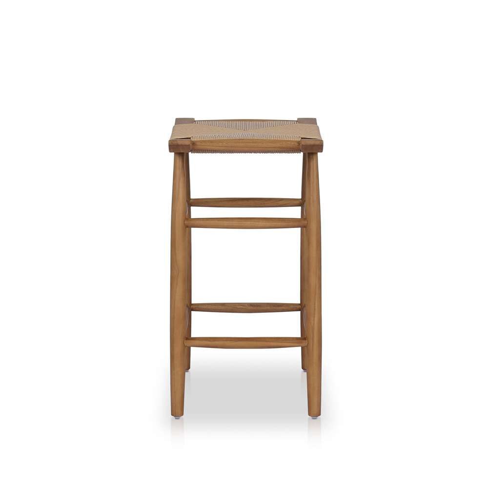 Four Hands - Robles Outdoor Dining Stool - Vintage Natural - 229232-003 veiw 4