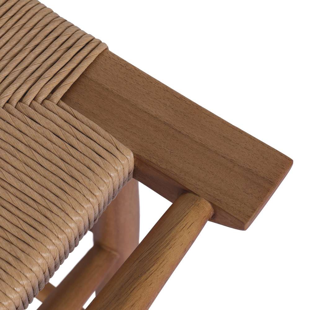 Four Hands - Robles Outdoor Dining Stool - Vintage Natural - 229232-003 veiw 7