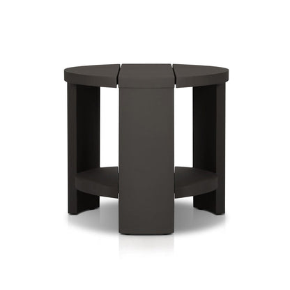 Four Hands - Roca Outdoor Round Metal End Table - Bronze - 247581-001 view 1