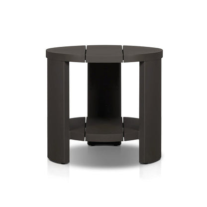 Four Hands - Roca Outdoor Round Metal End Table - Bronze - 247581-001 view 2