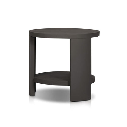 Four Hands - Roca Outdoor Round Metal End Table - Bronze - 247581-001 view 3