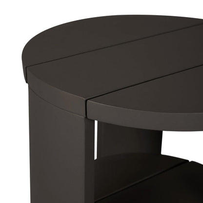 Four Hands - Roca Outdoor Round Metal End Table - Bronze - 247581-001 view 7