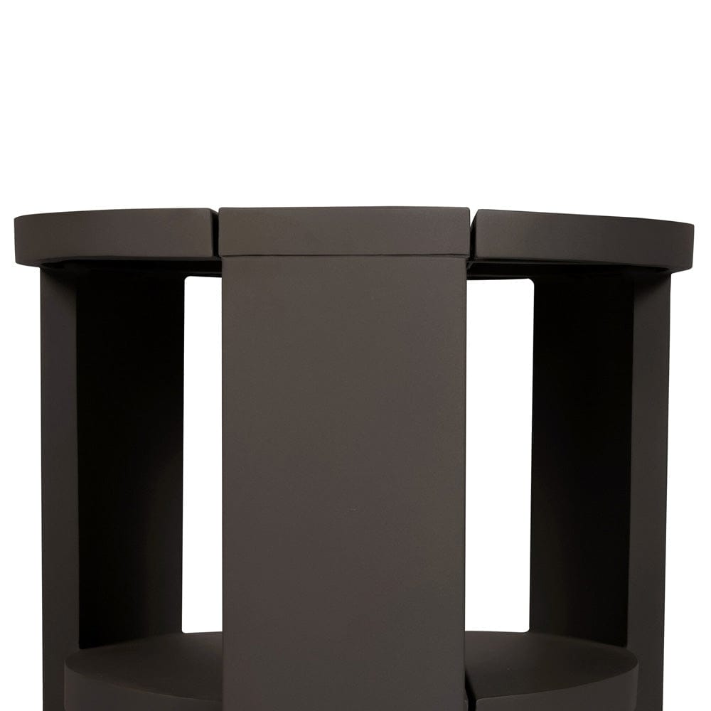 Four Hands - Roca Outdoor Round Metal End Table - Bronze - 247581-001 view 12