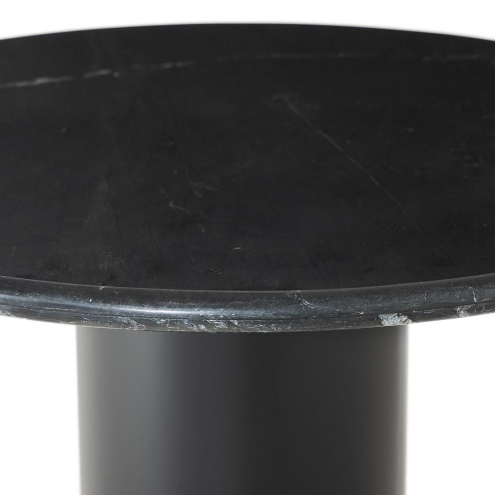 Four Hands - Rockwell - Belle Round Dining Table - Black Marble - 224424-003 veiw 4