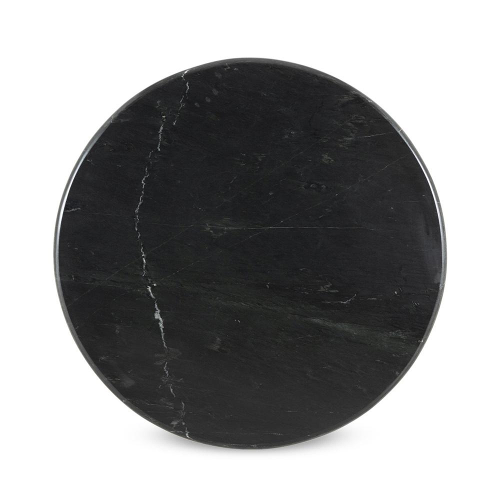 Four Hands - Rockwell - Belle Round Dining Table - Black Marble - 224424-003 veiw 5