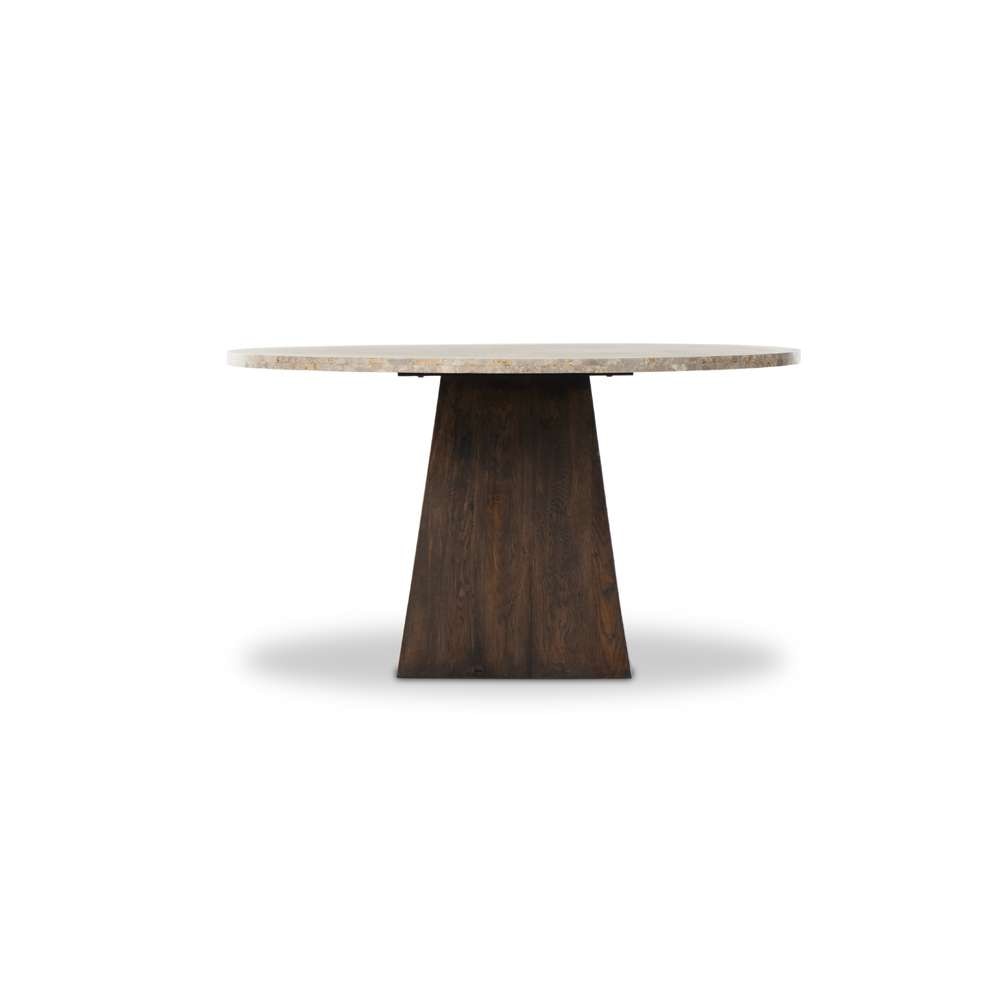 Four Hands - Rockwell - Brisa Round Dining Table 55in-Dune Onyx - 233555-001 veiw 4