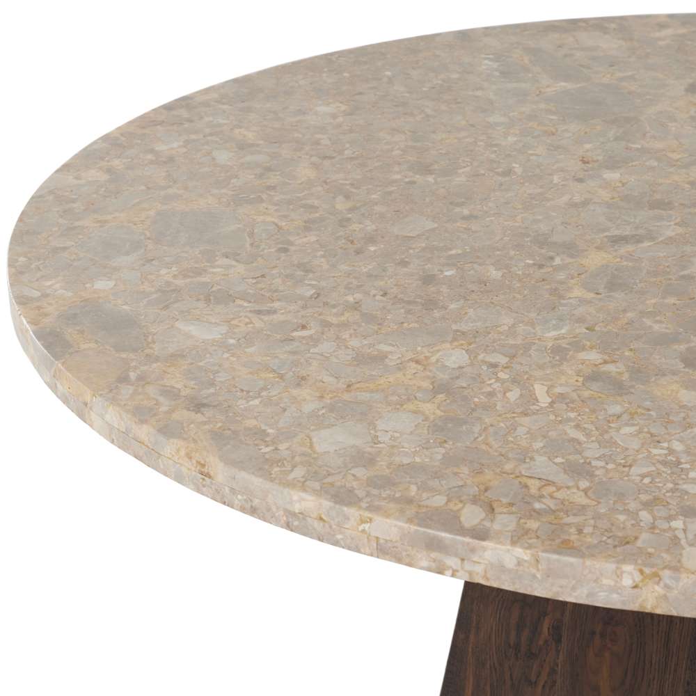 Four Hands - Rockwell - Brisa Round Dining Table 55in-Dune Onyx - 233555-001 veiw 7
