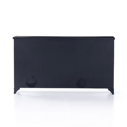 Four Hands - Rockwell - Camila 3 Door Cabinet - Black - 230255-002_CLOSEOUT view 4