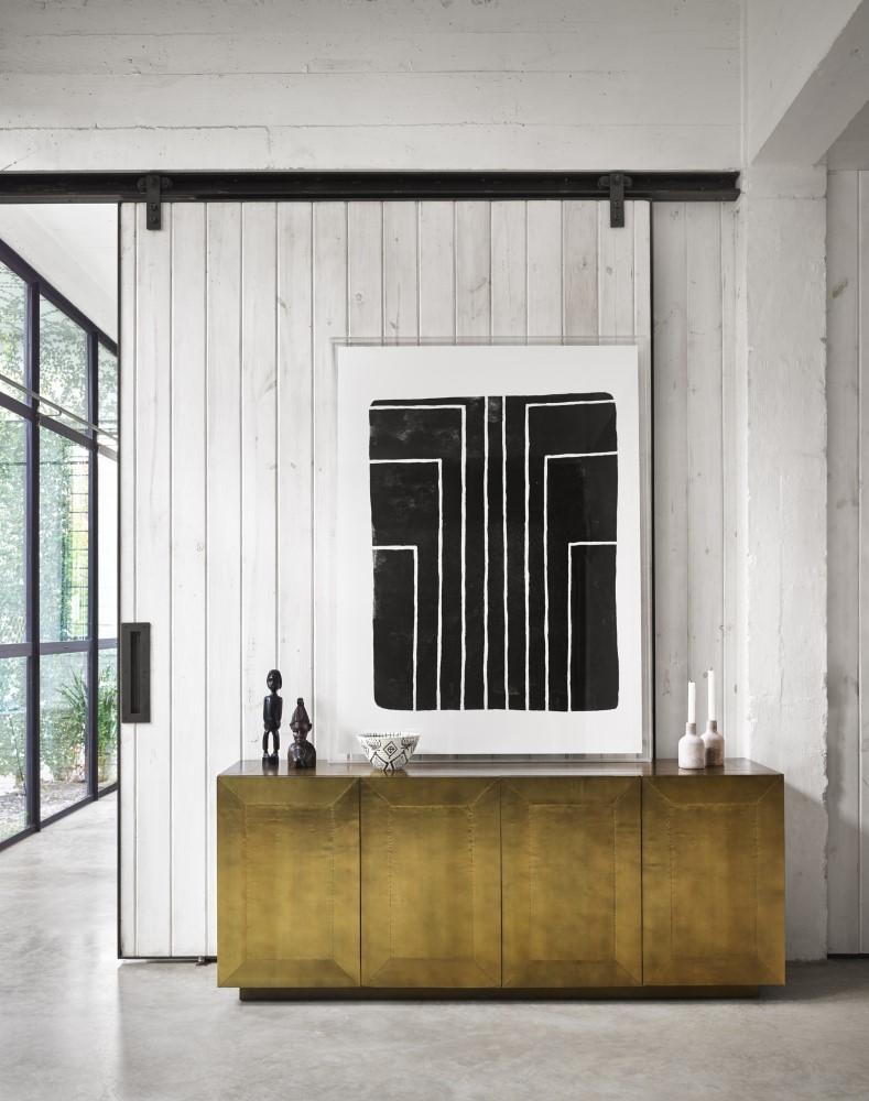 Four Hands - Freda Sideboard - Aged Brass - IRCK-160 veiw 10
