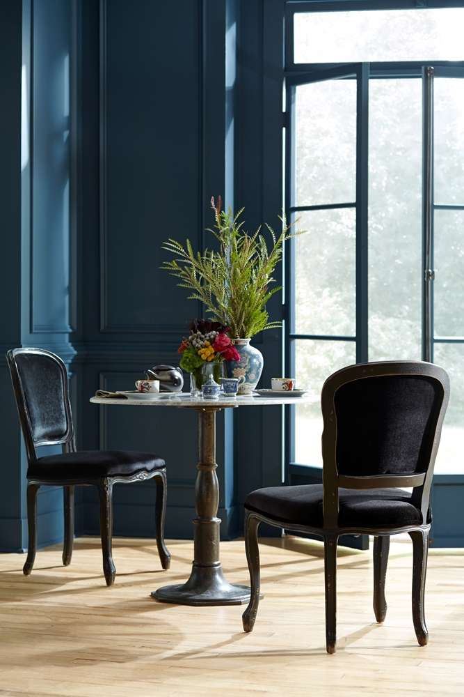 Four Hands - Rockwell - Lucy Bistro Table-36in-Carbon Wash - 106698-004 veiw 6