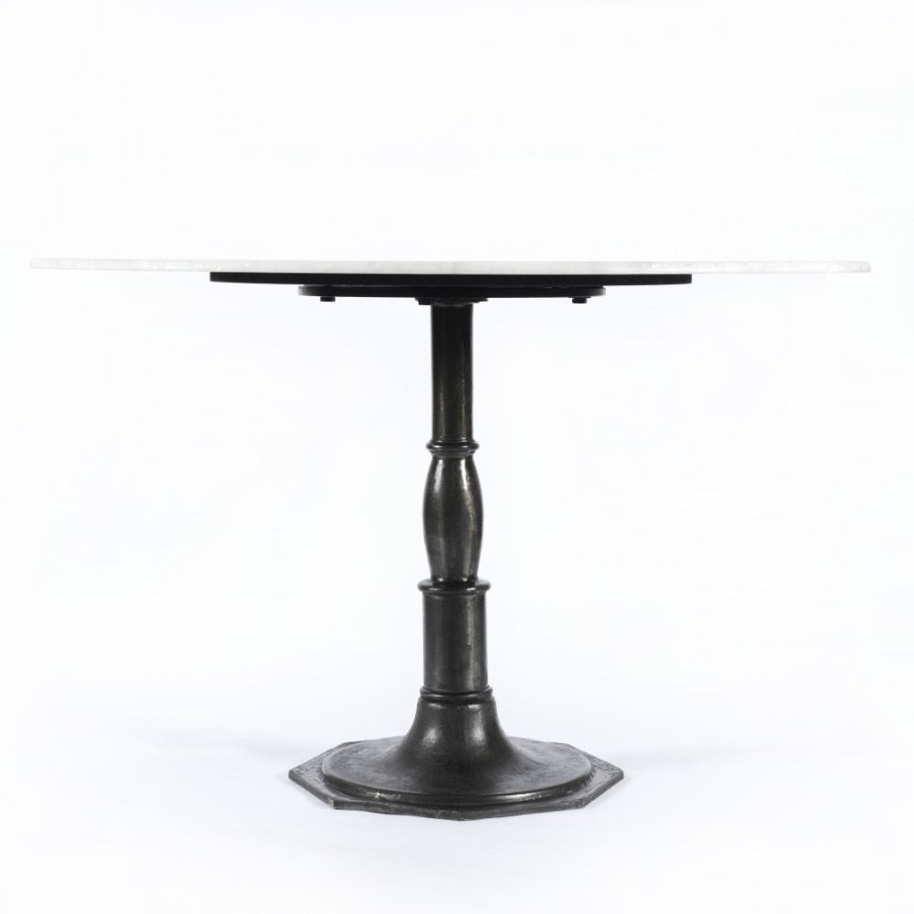 Four Hands - Lucy Round Dining Table - Marble/Carbo - IRCK-085 veiw 4