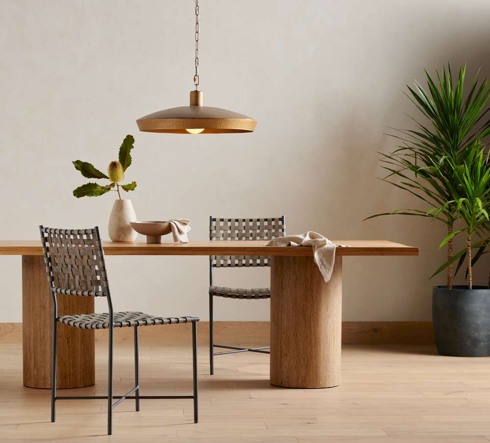 Four Hands - Rockwell - Malia Dining Table-Natural Oak - 224413-001 veiw 8