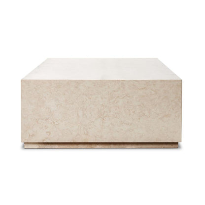 Four Hands - Rockwell - Oakland Outdoor Rectangular Coffee Table - Outdoor Cream Marble - 239146-002 veiw 3