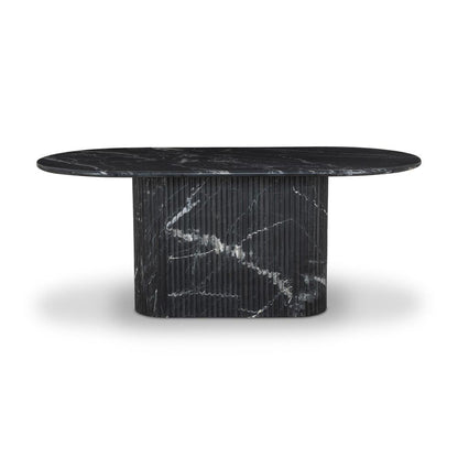 Four Hands - Rockwell - Oranda Dining Table - Black Marble - 230383-002 veiw 2