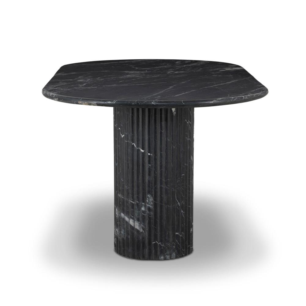Four Hands - Rockwell - Oranda Dining Table - Black Marble - 230383-002 veiw 3