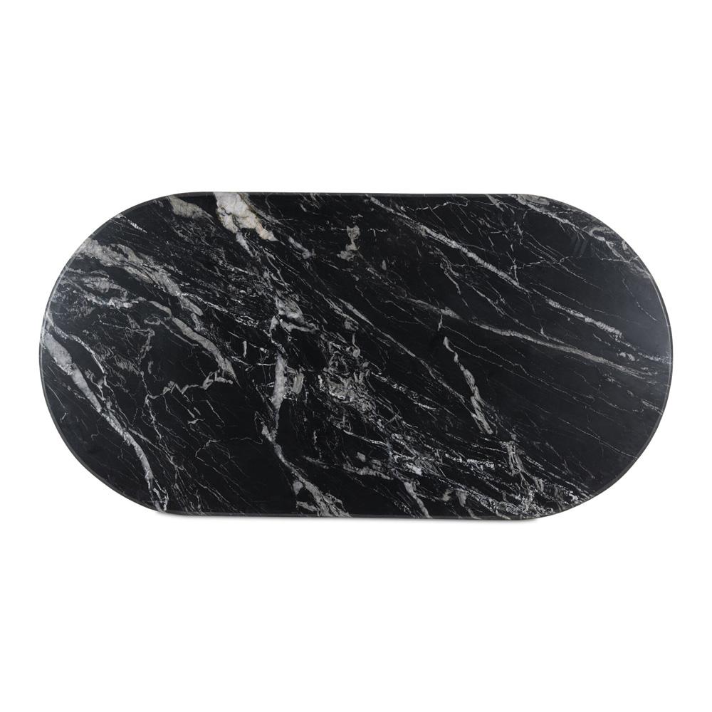 Four Hands - Rockwell - Oranda Dining Table - Black Marble - 230383-002 veiw 4