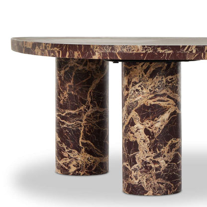 Four Hands - Rockwell - Zion Coffee Table-Big Table-Merlot - 239699-001 view 2