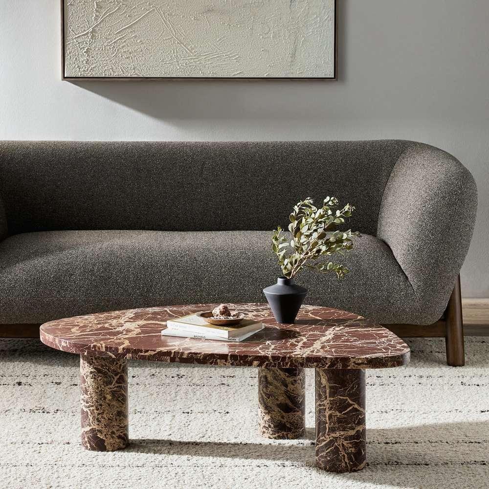 Four Hands - Rockwell - Zion Coffee Table-Big Table-Merlot - 239699-001 view 6